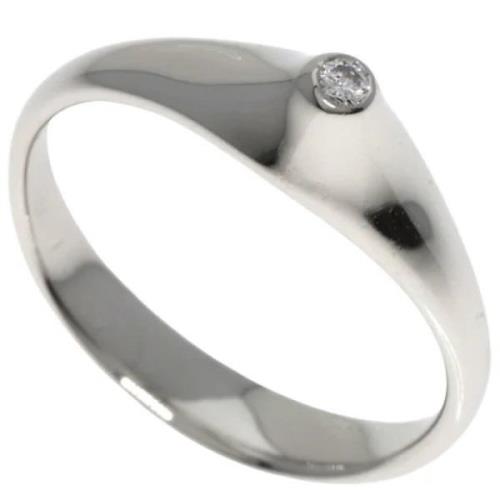 Pre-owned Silver rings Tiffany & Co. Pre-owned , Gray , Dames