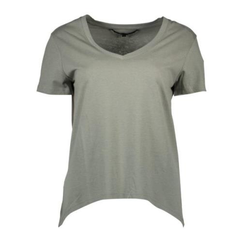 Groene T-shirt Korte Mouwen Vrouwen Silvian Heach , Green , Dames