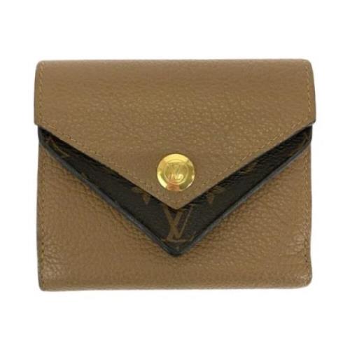 Pre-owned Leather wallets Louis Vuitton Vintage , Brown , Dames