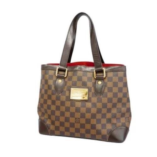 Pre-owned Canvas louis-vuitton-bags Louis Vuitton Vintage , Brown , Da...