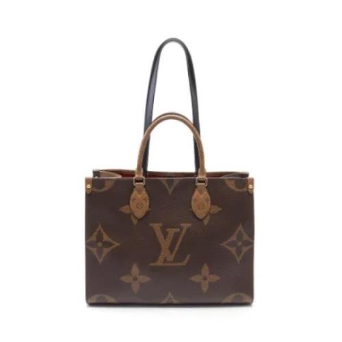 Pre-owned Leather louis-vuitton-bags Louis Vuitton Vintage , Brown , D...