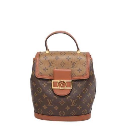 Pre-owned Canvas louis-vuitton-bags Louis Vuitton Vintage , Brown , Da...