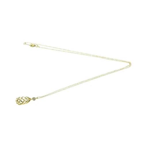 Pre-owned Yellow Gold necklaces Tiffany & Co. Pre-owned , Yellow , Dam...