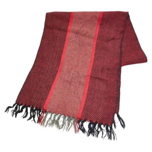 Pre-owned Fabric scarves Dior Vintage , Red , Dames