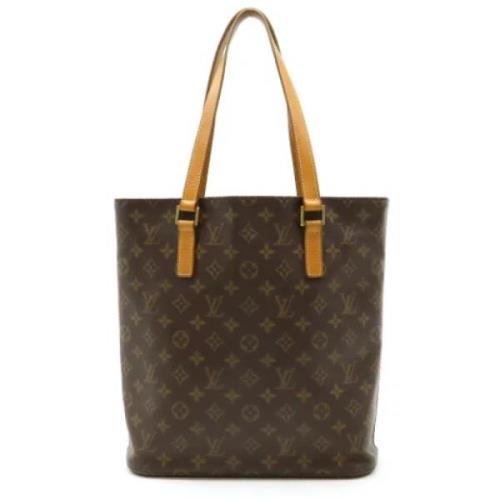 Pre-owned Canvas louis-vuitton-bags Louis Vuitton Vintage , Brown , Da...