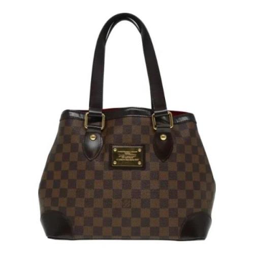 Pre-owned Canvas shoulder-bags Louis Vuitton Vintage , Brown , Dames