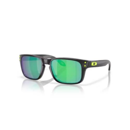 Stijlvolle zonnebril voor buitenactiviteiten Oakley , Black , Unisex