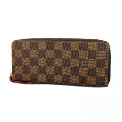 Pre-owned Fabric wallets Louis Vuitton Vintage , Brown , Dames