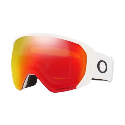 Sportieve Zonnebril Zwart Oakley , White , Unisex