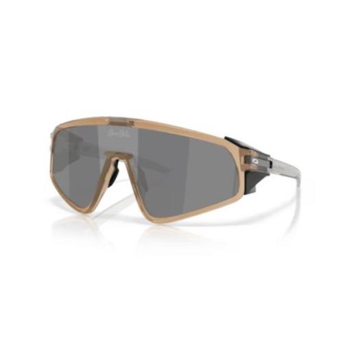 Sportieve zonnebril met uniek ontwerp Oakley , Beige , Unisex