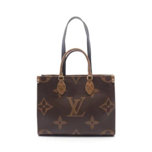 Pre-owned Leather louis-vuitton-bags Louis Vuitton Vintage , Beige , D...