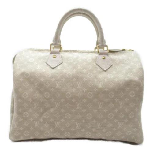 Pre-owned Canvas louis-vuitton-bags Louis Vuitton Vintage , White , Da...