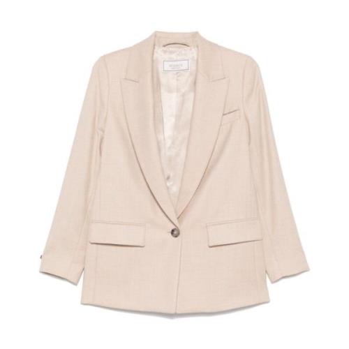 Stijlvolle Jas voor Vrouwen Peserico , Beige , Dames