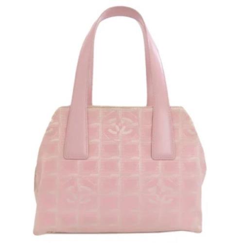 Pre-owned Canvas chanel-bags Chanel Vintage , Pink , Dames