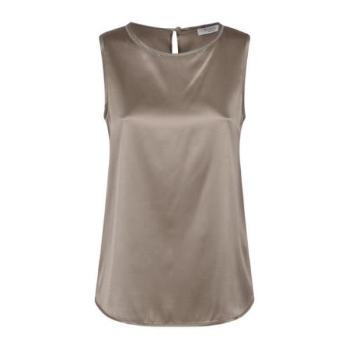 Dames top Peserico , Beige , Dames