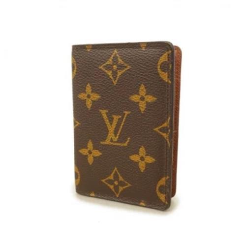 Pre-owned Fabric wallets Louis Vuitton Vintage , Brown , Dames