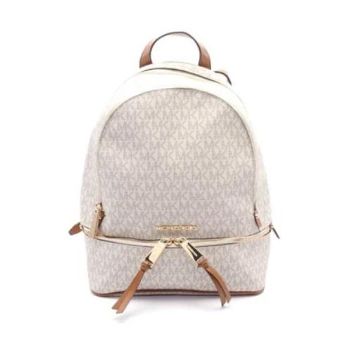 Pre-owned Leather backpacks Michael Kors Pre-owned , Gray , Dames