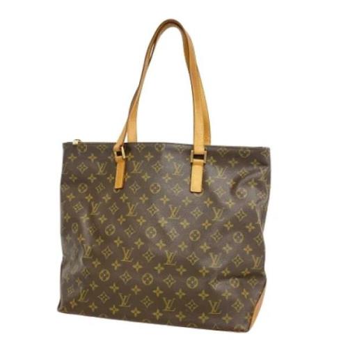 Pre-owned Canvas louis-vuitton-bags Louis Vuitton Vintage , Brown , Da...