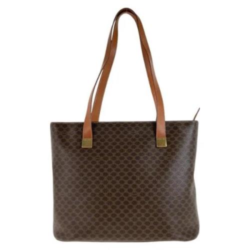 Pre-owned Canvas celine-bags Celine Vintage , Brown , Dames