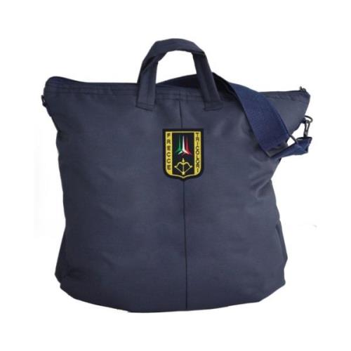 Blauwe Militaire Stijl Waterdichte Schoudertas Aeronautica Militare , ...