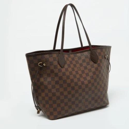 Pre-owned Canvas louis-vuitton-bags Louis Vuitton Vintage , Brown , Da...