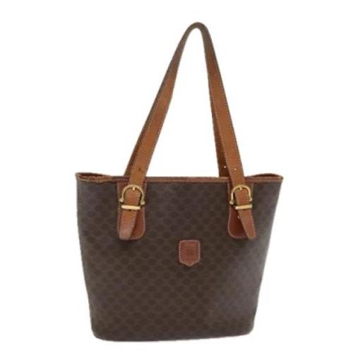 Pre-owned Leather celine-bags Celine Vintage , Brown , Dames