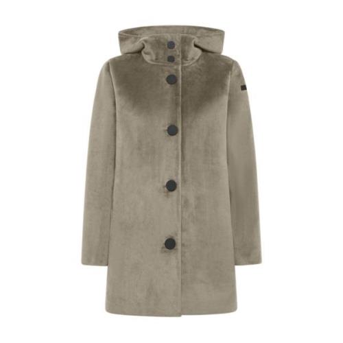 Velvet Neo Parka Jas RRD , Gray , Dames