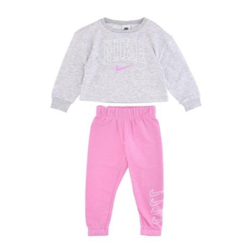 Retro Rewind Crew & Jogger Set Nike , Pink , Dames