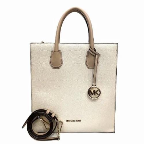 Pre-owned Leather totes Michael Kors Pre-owned , Beige , Dames