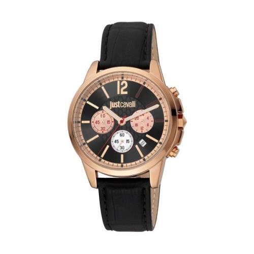 Multicolor Heren Modehorloge Just Cavalli , Black , Heren