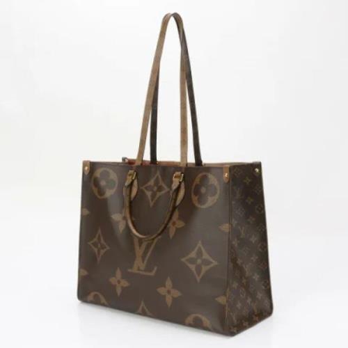 Pre-owned Canvas louis-vuitton-bags Louis Vuitton Vintage , Brown , He...