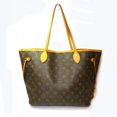 Pre-owned Canvas totes Louis Vuitton Vintage , Brown , Dames