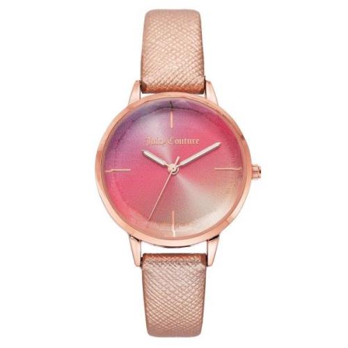 Roségoud Damesmode Horloge Juicy Couture , Yellow , Dames