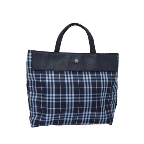 Pre-owned Nylon handbags Burberry Vintage , Blue , Dames