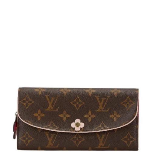 Pre-owned Canvas wallets Louis Vuitton Vintage , Brown , Dames