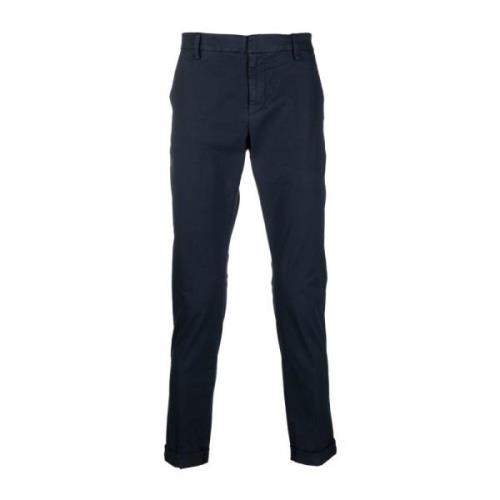 Blauwe Stijlvolle Broek Dondup , Blue , Heren