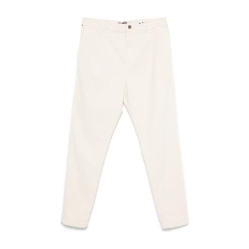 Beige Corduroy Broek Tommy Hilfiger , Beige , Heren