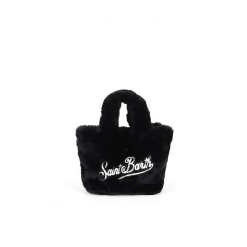 Winter Mini Vanity Handtas MC2 Saint Barth , Black , Dames