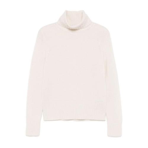 Crème Sweater Collectie Allude , Beige , Dames