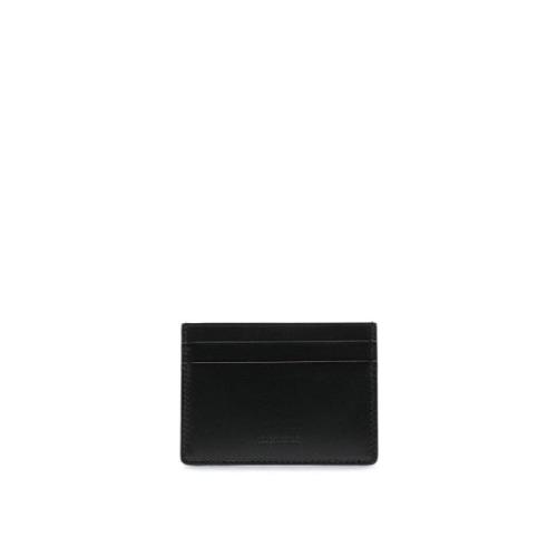 Stijlvolle Kaarthouder Portemonnee Jil Sander , Black , Heren