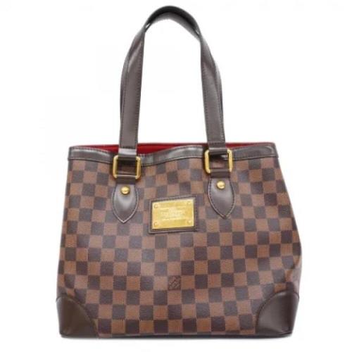 Pre-owned Canvas louis-vuitton-bags Louis Vuitton Vintage , Brown , Da...