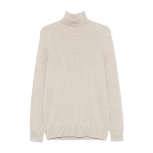 Stijlvolle Sweaters Collectie Roberto Collina , Beige , Heren