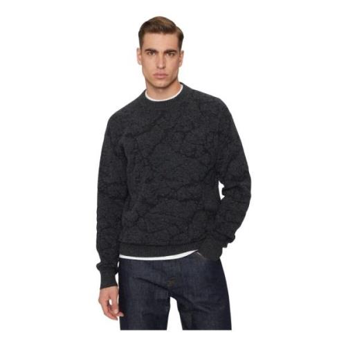 Zwarte Sweater Collectie Hugo Boss , Black , Heren