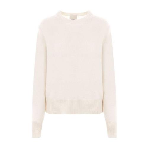 Crème Sweater Collectie Allude , Beige , Dames