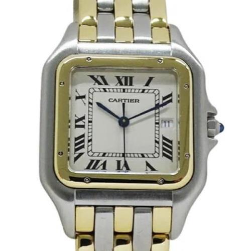 Pre-owned Yellow Gold watches Cartier Vintage , Yellow , Heren