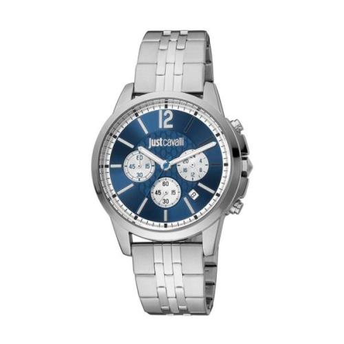 Zilveren Herenmode Horloge Just Cavalli , Gray , Heren