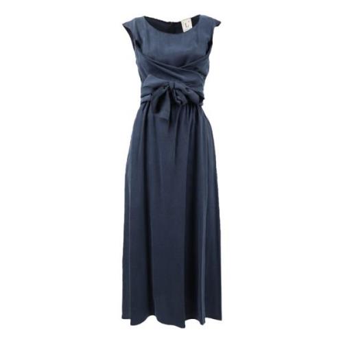 Elegante Maxi Jurk L'Autre Chose , Blue , Dames