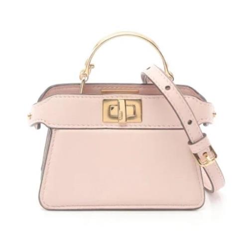 Pre-owned Leather fendi-bags Fendi Vintage , Pink , Dames