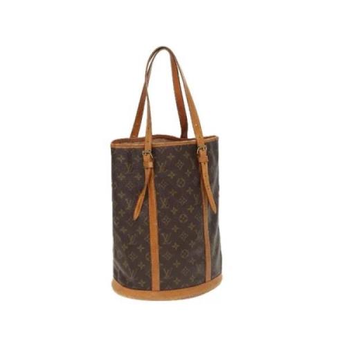 Pre-owned Canvas louis-vuitton-bags Louis Vuitton Vintage , Brown , Da...