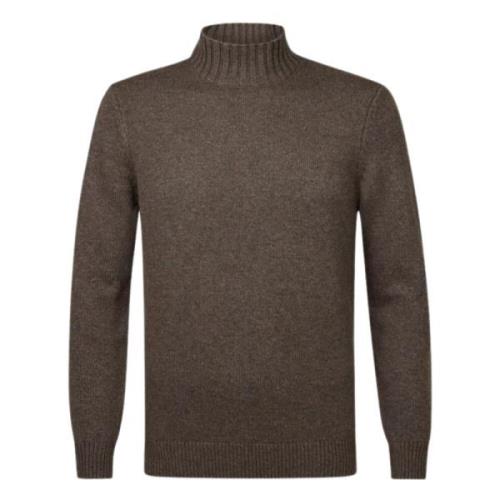 Donkerbruine Pullover Sweater Profuomo , Brown , Heren